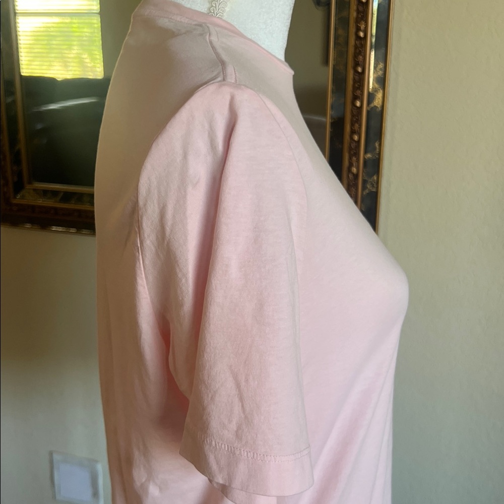 Lita by Ciara Boxy Shoulder Pad Cotton T-Shirt - Picture 8 of 11